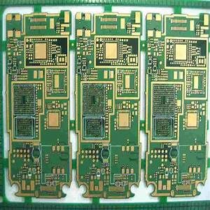 PCB fab 3-up panel